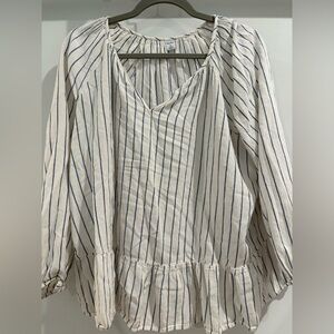 Long Sleeve Old Navy Peplum Top